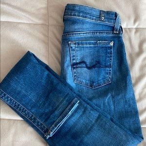 The Skinny by 7 For All Mankind, blue w logo!!